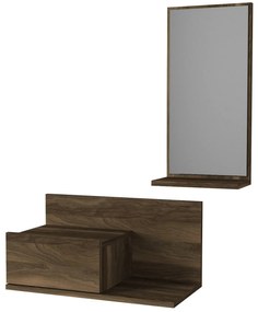 Έπιπλο Εισόδου RODOS Καφέ 60x30x100cm - 14410068 - 14410068