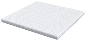 vidaXL Στρώμα Λευκό 200 x 200 cm Pěna