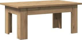 vidaXL Τραπεζάκι Σαλονιού Αρτισιανή Δρυς 100x60x42 εκ. Επεξ. Ξύλο
