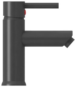 vidaXL Μπαταρία Νιπτήρα Μπάνιου Γκρι 130 x 176 χιλ.