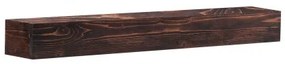 VEVOR Fireplace Mantel Wood Shelf Floating Rustic Fireplace Mantel 48&quot; Brown