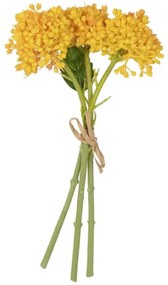 Τεχνητό Μπουκέτο Hyacinth 21352 30cm Yellow GloboStar Ύφασμα