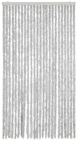 vidaXL Σήτα Εντόμων Γκρι 100 x 220 εκ. από Σενίλ