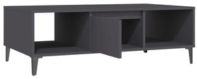 vidaXL Τραπεζάκι Σαλονιού Γκρι 103,5 x 60 x 35 εκ. από Επεξ. Ξύλο