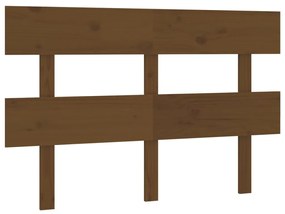 vidaXL Κεφαλάρι Κρεβατιού Μελί 138 x 3 x 81 εκ. από Μασίφ Ξύλο Πεύκου