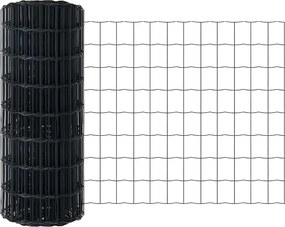 vidaXL Ευρωπαϊκός Φράκτης με Ακίδες 10 x 1 m PVC-Επικαλυμμένο Ατσάλι