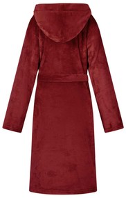 vidaXL Φόρμα Μπάνιου Με Κουκούλα Βεραμάν Κόκκινο s Φανέλα