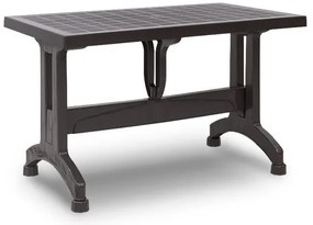 Τραπέζι πολυπροπυλενίου Callan Megapap καφέ 140x80x73εκ. GP046-0003,1-GP046-0003,1-Καφέ GP046-0003,1