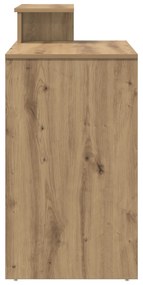vidaXL Γραφείο με Αποθήκευση Δρυς 120.5x44x88.5 εκ. Επεξεργασμένο Ξύλο