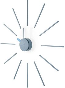 Ρολόι Τοίχου Urchin Grey-Blue Klox Πλαστικό