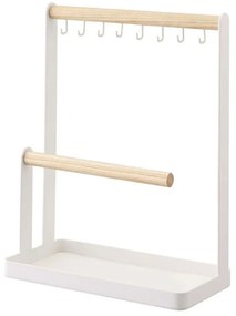 Βάση Κοσμημάτων LBTYMZK2311 20x10,5x28,5cm Natural-White Yamazaki Steel,Wood