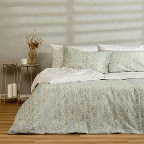 Παπλωματοθήκη Μονή (165x245) 2 Όψεων Melinen Casual Line Botan Aqua