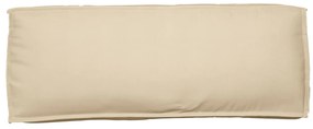 vidaXL Μαξιλάρι Πλάτης Μπεζ 120x40x12 εκ. Ύφασμα Oxford