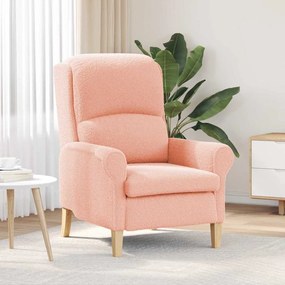 vidaXL Πολυθρόνα Ροζ 76 x 94 x 102 εκ. ύφασμα