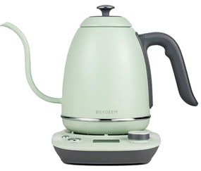 Ηλεκτρικός βραστήρας BUYDEEM K821, 1000W, 0.8 l, Keep warm, τεχνολογία αισθητήρα NTC, LCD, ανοιχτό πράσινο
