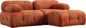 Corner Sofa Petite 2 - Orange Orange