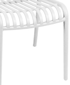 Καρέκλα Zoi pakoworld pp σε λευκή απόχρωση 42x58x79εκ