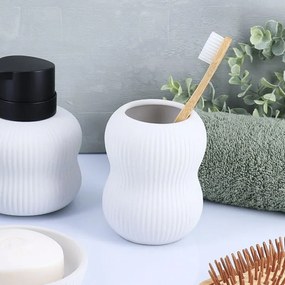 Ποτήρι Οδοντόβουρτσας (Φ8.5x11) T-D Round White 61167100
