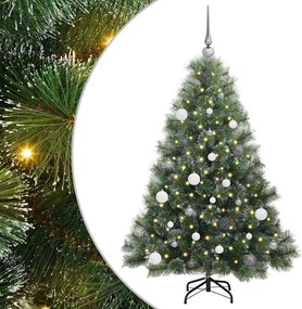 vidaXL Τεχνητό Χριστουγεννιάτικο Δέντρο Πράσινο 150 cm ΠΕ και PVC