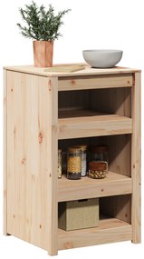 vidaXL Ντουλάπι Κουζίνας 55x55x92 cm Μασίφ Ξύλο Πεύκου