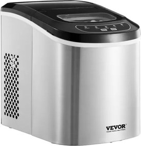 VEVOR Portable Countertop Ice Maker 33Lbs/24H Self-Cleaning with Scoop Basket