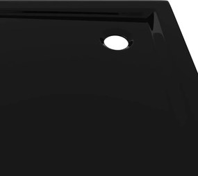 vidaXL Βάση Ντουζιέρας Τετράγωνη Μαύρη 90 x 90 εκ. από ABS