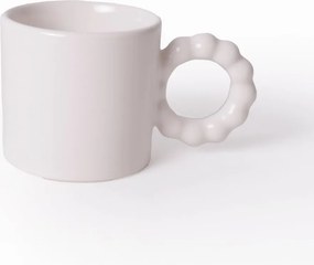 Stewehome Σετ 2 τεμαχίων κεραμικά φλιτζάνια 8 cm 260 ml μοντέρνου στυλ Λευκό
