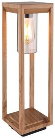Επιδαπέδιο Φωτιστικό Κολώνα 1xΕ27 IP44 50cm Candela Globo Lighting-3135WS2-Καφέ 3135WS2