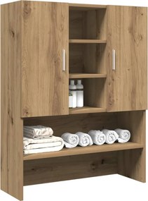 vidaXL Ντουλάπι Πλυντηρίου τεχνίτης Δρυς 70,5 x 25,5 x 90 εκ.