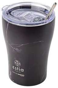 Ποτήρι Θερμός Coffee Mug Save The Aegean Pentelica Black 350ml - Estia