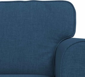 vidaXL Καναπές 180cm 2 pcs Μπλε Μέταλλο