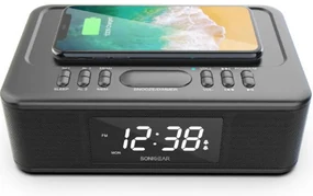 SONIC GEAR SPEAKERS WITH WIRELESS QUICK CHARGER & FM RADIO