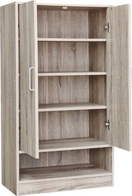 Παπουτσοθήκη Ντουλάπι Lemba pakoworld sonoma 80x33x120εκ