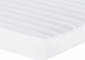 vidaXL Στρώμα Αφρού 7 Ζωνών Σκληρότητα 20 ILD Λευκό 80 x 200 εκ.