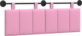 vidaXL Κρεμαστό Κεφαλάρι Ροζ ύφασμα