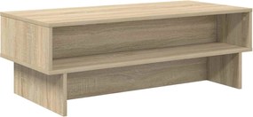 vidaXL Τραπεζάκι σαλονιού Δρύς Sonoma 100 x 46 x 35 εκ.
