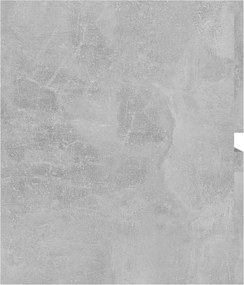 vidaXL Ντουλάπι Νιπτήρα Γκρι Σκυροδέματος 100x38,5x45 εκ. Επεξ. Ξύλο