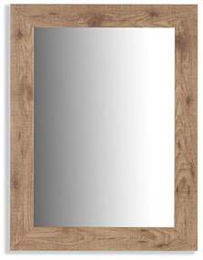 Τοίχο καθρέφτη Gift Decor Καφέ 66 x 85 x 2 cm 64,5 x 84,5 x 1,5 cm Ορθογώνιο (x2)