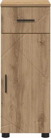 vidaXL Ντουλάπι Μπάνιου Artisan Oak 30 x 35 x 80 εκ