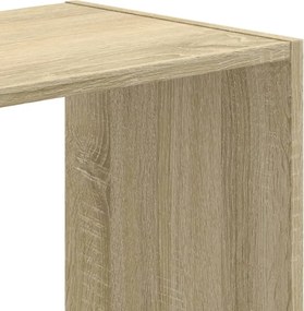 vidaXL Βιβλιοθήκη Sonoma Δρυς 68,5x32x68,5 εκ. από Επεξεργ. Ξύλο