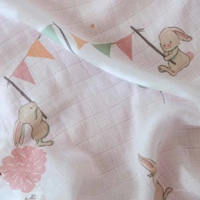 Σεντόνια Κούνιας (Σετ) Nima Baby Bunny Love