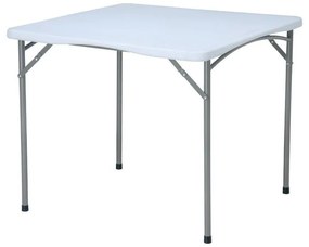 Folding Table Catering Fylliana White 87x87x74 cm