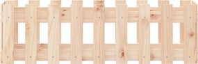 vidaXL Ζαρντινιέρα Υπερυψωμένη Σχ Φράχτη 100 x 30 x 30 εκ. Μασίφ Πεύκο