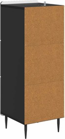 vidaXL Ντουλάπι με Συρτάρια 33 x 34,5 x 92 εκ. Επεξεργασμένο Ξύλο