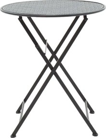 Τραπεζαρία Walen pakoworld σετ 3τεμ μέταλλο μαύρο