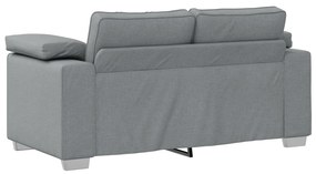 vidaXL καναπές loveseat  γκρι 120 εκ. ύφασμα