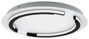Φωτιστικό Οροφής Eglo 900328 ZAMPOTE Μαύρο Ματ (Black Mat)|Λευκό (White) 3000K