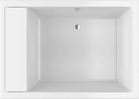 Acrilan Olympia White Gloss - Μπανιέρα Υδρομασάζ 200x140 εκ - Maxxcoat, Αερομασάζ