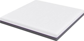 vidaXL Στρώμα Αφρού Μνήμης για Μέτριο 180 x 200 cm Λευκό και Γκρι