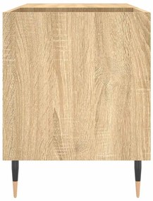 vidaXL Δισκοθήκη Sonoma Δρυς 85 x 38 x 48 εκ. από Επεξεργασμένο Ξύλο
